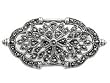 Sterling Silver Brooch - 21mm