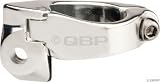Problem Solvers 28.6 Braze-On Front Derailleur Adaptor Silver