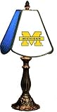 NCAA Michigan Wolverines 8.5 Small Tiffany Style Table Lamp