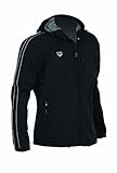 Arena Paddleball Jacket, Black, Small