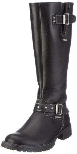 Richter Kinderschuhe Lena 61.4460.2020, Mädchen Stiefel, Schwarz (schwarz 2020), EU 39