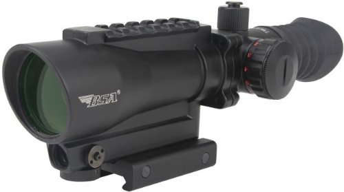 Gamo Outdoors BSA 30MM Red Dot Tactical Weapon Scope with 650nm Red Laser