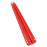 50 x Tapered Table Low Smoke Drip Free Candles 10