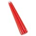 50 x Tapered Table Low Smoke Drip Free Candles 10 (250mm) Red