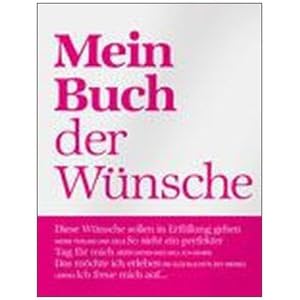 Mein Buch der Wünsche