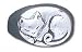 Solid Sterling Silver Cat Ring
