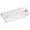 Mop Head, Refill, 24 oz, 4-Ply, White