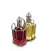 Cruet Set 6 Oz. With Wire Rack
