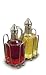 Cruet Set 6 Oz. With Wire Rack
