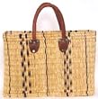 Moroccan Straw Summer Beach / Shopper / Tote Bag