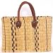Moroccan Straw Summer Beach / Shopper / Tote Bag