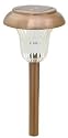 Moonrays 91662 Geneva Style Lamp Solar Powered Metal Path Light, 4 Pack, Bronze