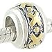 Sterling Silver & 14K Gold HUGS and KISSES BEAD fits PANDORA BIAGI CHAMILIA Charm Bracelet GIFT BOXED