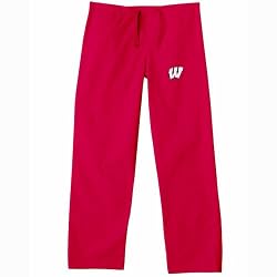Wisconsin Badgers NCAA Classic Scrub Pant (Red)