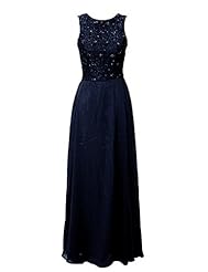 Chiffon/Polyester Sequined Evening Dress/Prom Dress/Party Dress 