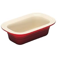 Le Creuset Stoneware Deep-Dish Loaf Pan, Red
