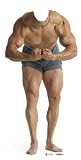 Muscle Man "Stand-In" Standup Poster