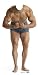 Muscle Man "Stand-In" Standup Poster