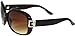 GUESS Women's Gradient GU7077-TO-34 Butterfly Sunglasses