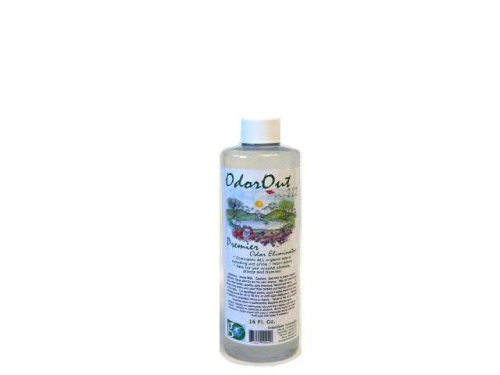 OdorOut-222 Premier Natural and Safe Pet Odor and Organic Stain Remover (16oz CONCENTRATE Bottle - MAKES 160 OUNCES / 1.25 GALLONS)
