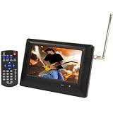 Jensen JDTV-750 7-Inches TV Tuner/Receiver - Black