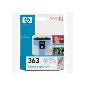 Hewlett Packard [HP] No. 363 Inkjet Cartridge Page Life 350pp 4ml Light Cyan ...