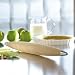 Kitchen & Housewares : Beechwood & Stainless Steel Rolling Pin