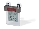 Eco Solutions Solar Powered Digital Window Thermometer