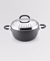 Circulon 2 5-1/2-Quart Casserole with Pouring Colander Lid
