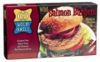 Wild Grill Caught Salmon Burger, 12 Ounce -- 12 per case.