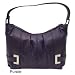 MICHAEL Michael Kors Iona Medium Top Zip Purple Shoulder Bag