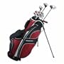 Prosimmon Golf DRK Mens RH Graphite/Steel Hybrid Club Set & Stand Bag