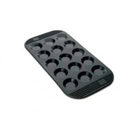 Mastrad F42900, Stampo per 15 Tartelette, colore: Nero Mastrad F42900, Stampo per 15 Tartelette, colore: Nero