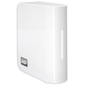 Western Digital My Book World Edition 1 TB Network Attached Storage WDH1NC10000N (White)