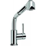 Graff G-4620-LM3-BN Perfeque Single Lever Kitchen Faucet with Pullout Spray Brushed Nickel