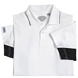Callaway X-Series Drysport Line Blocker Golf Polo Shirt White/Black L