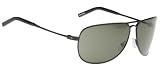Spy Wilshire Matte Black Grey Green Aviator Sunglasses by Spy Optic