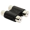 Adapter 2x Cinch Kupplung auf 2x Cinch Kupplung