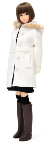 momokoDOLL 冬のバス停