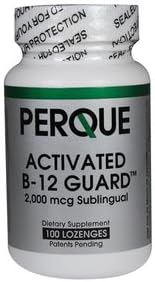 Perque Activated B-12 GuardTM (2000 Mcg, ) (200 Lozenges)