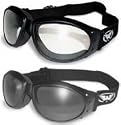 Red Baron Motorcycle/aviator Goggles Googles Day Night