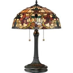 Quoizel Kami 2 Light Tiffany Table Lamp Vintage Bronze 31dQUx8LWPL Quoizel Kami 2 Light Tiffany Table Lamp Vintage Bronze