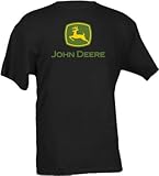 John Deere Logo T Shirt XLarge Black