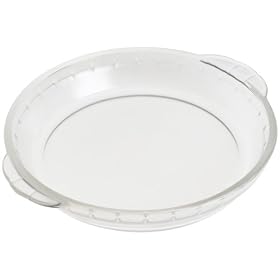 Green Apple Cooking 9.5 Inch Non-stick glass pie plate