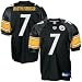 Reebok NFL Equipment Pittsburgh Steelers #7 Ben Roethlisberger Black Authentic Football Jersey