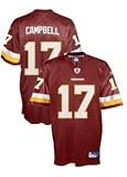Jason Campbell Washington Redskins Replica NFL Adult Team Color Jersey - M