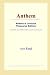 Book Anthem (Webster's Croatian Thesaurus Edition)