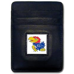 Kansas Jayhawks Money Clip/Card Holder - NCAA College Athletics Fan Shop Sports Team Merchandise
