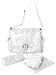 Kalencom Laminated Backle Bag Soap Bubbles Cream KC0001-16