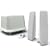 Boston Acoustics Horizon MM226 Multimedia 2.1 Speaker System (Mist)